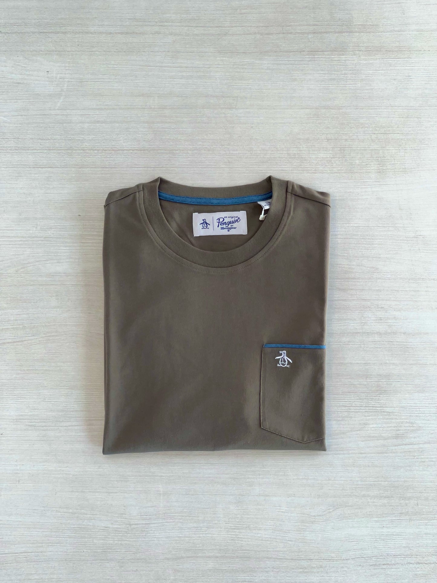 Penguin T-Shirt Pocket Army