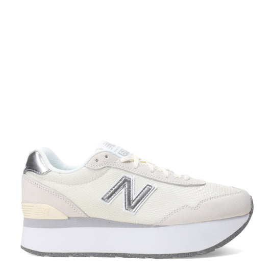 New Balance 515 suela alta plateados