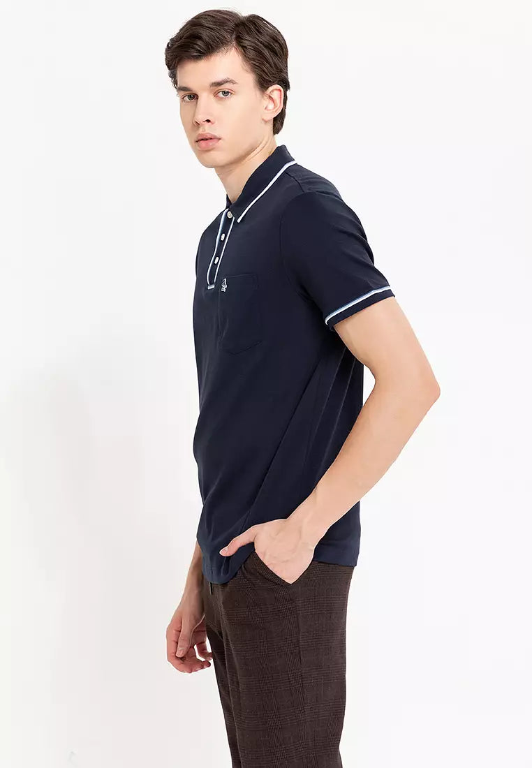 Polo type Earl Penguin Navy blue