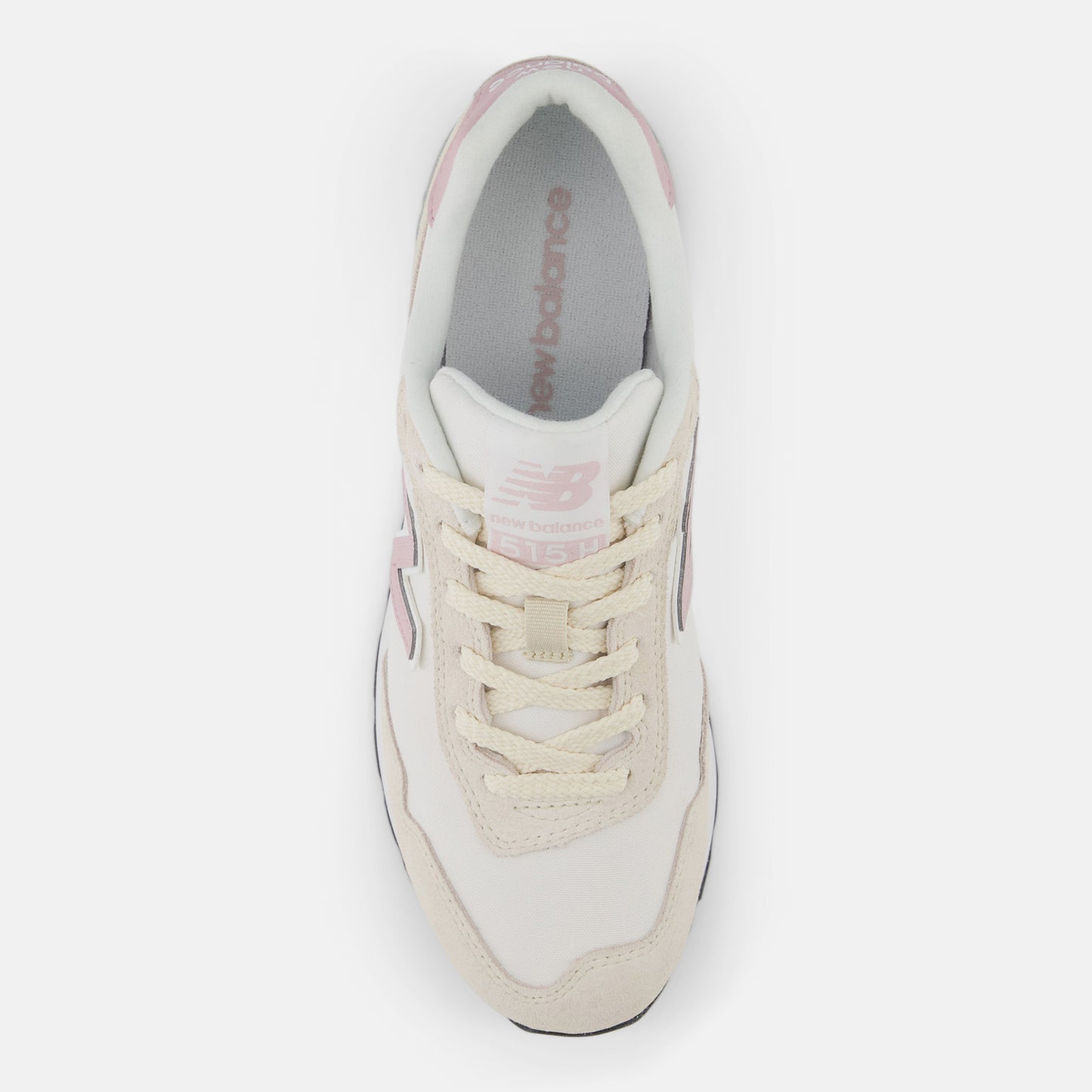 New Balance 515 suela alta beige / rosado
