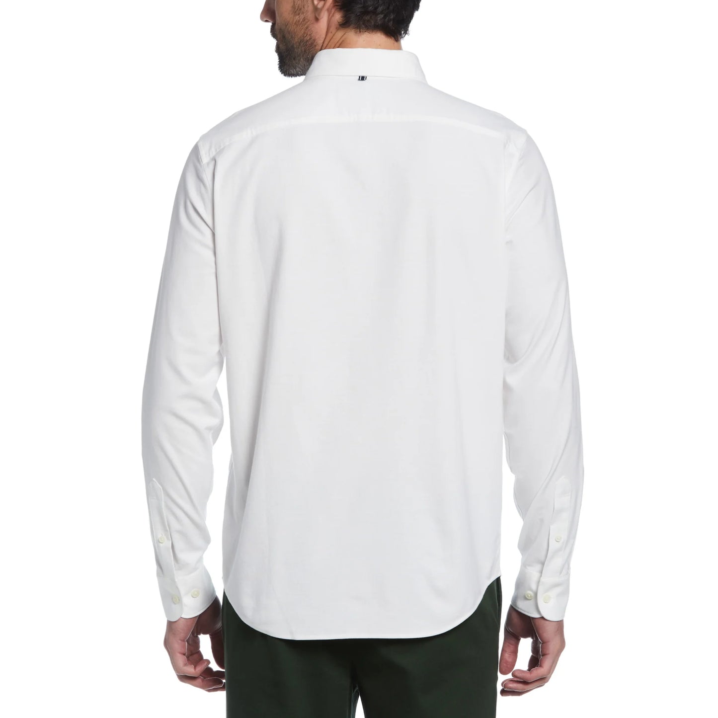 Penguin Camisa Manga Larga Oxford blanca