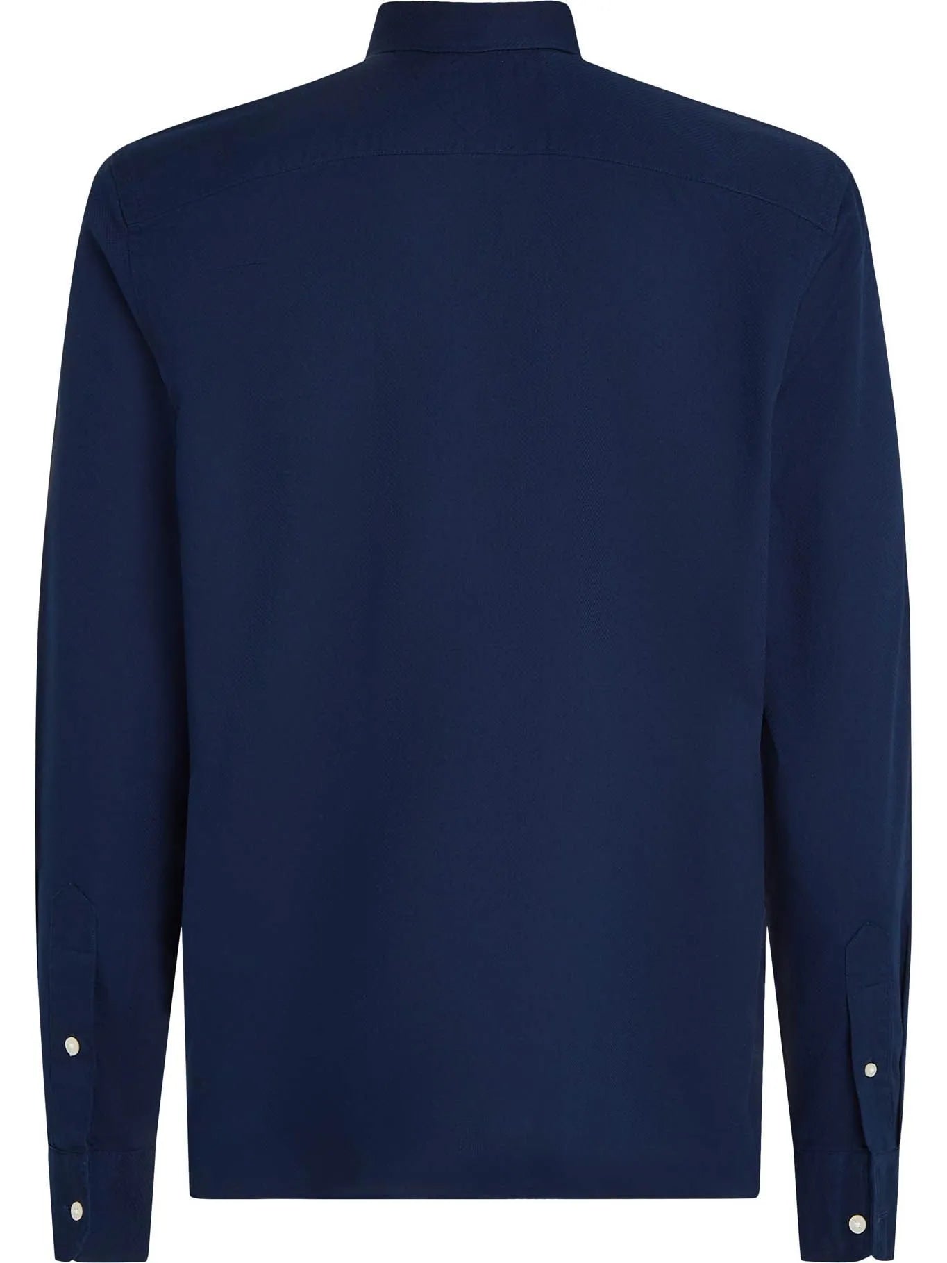 Tommy Hilfiger Manga Larga Slim Fit Carbon Navy