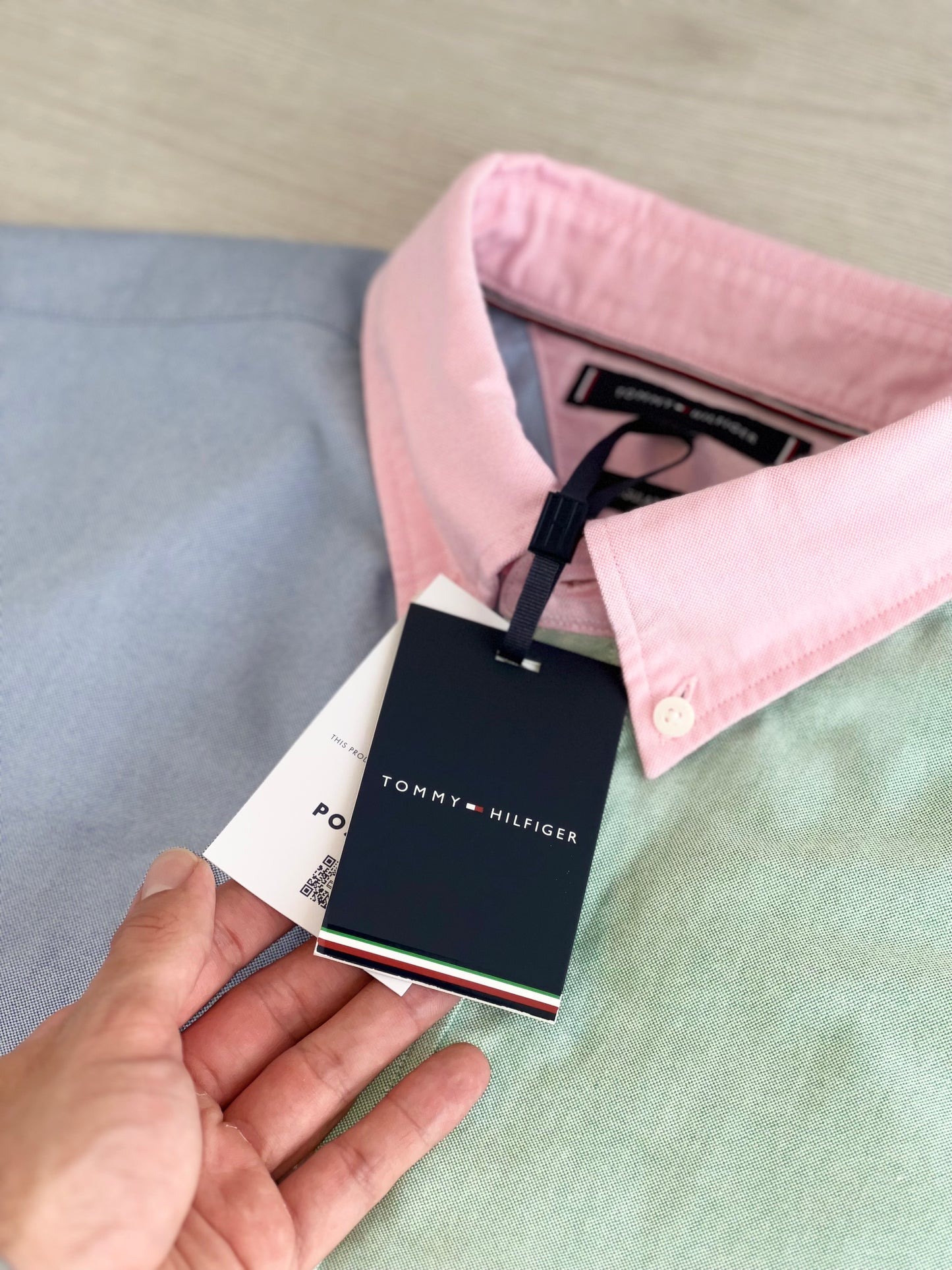 Tommy Hilfiger manga corta Blue Allover