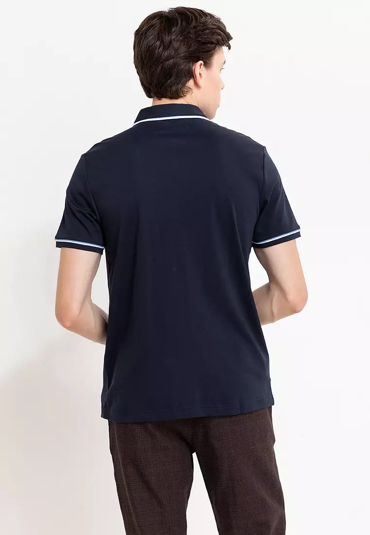 Polo type Earl Penguin Navy blue