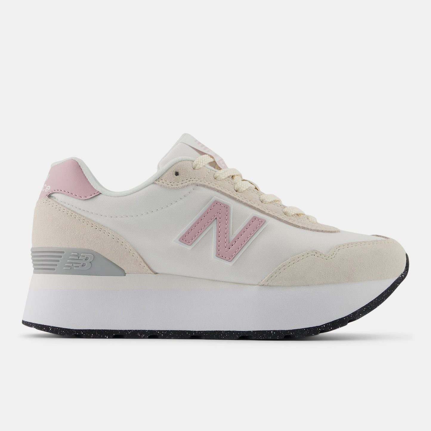 New Balance 515 suela alta beige / rosado
