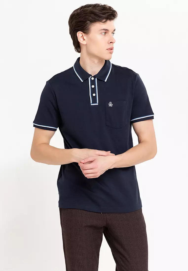 Polo type Earl Penguin Navy blue