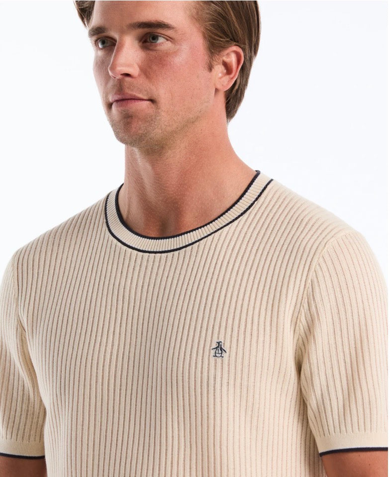 Penguin T Shirt Tejido Sweater Beige