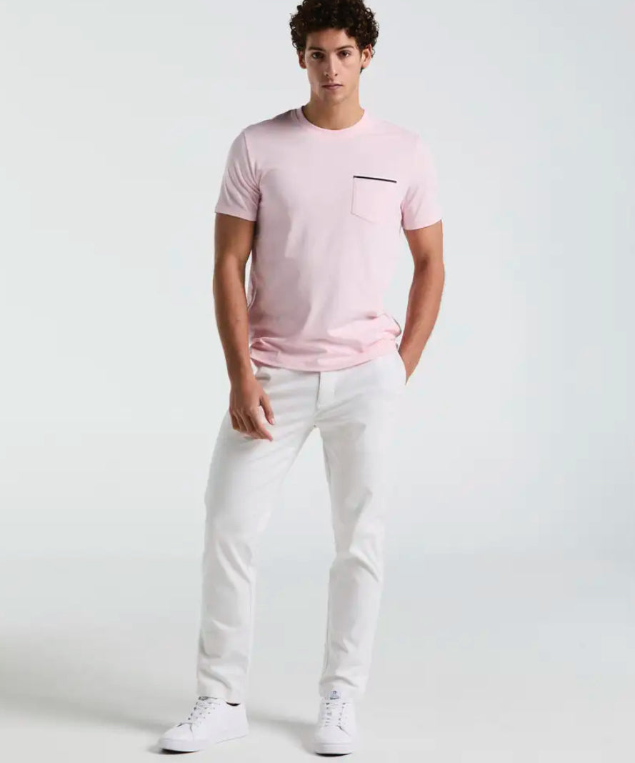 Penguin T-Shirt Pocket Rosa