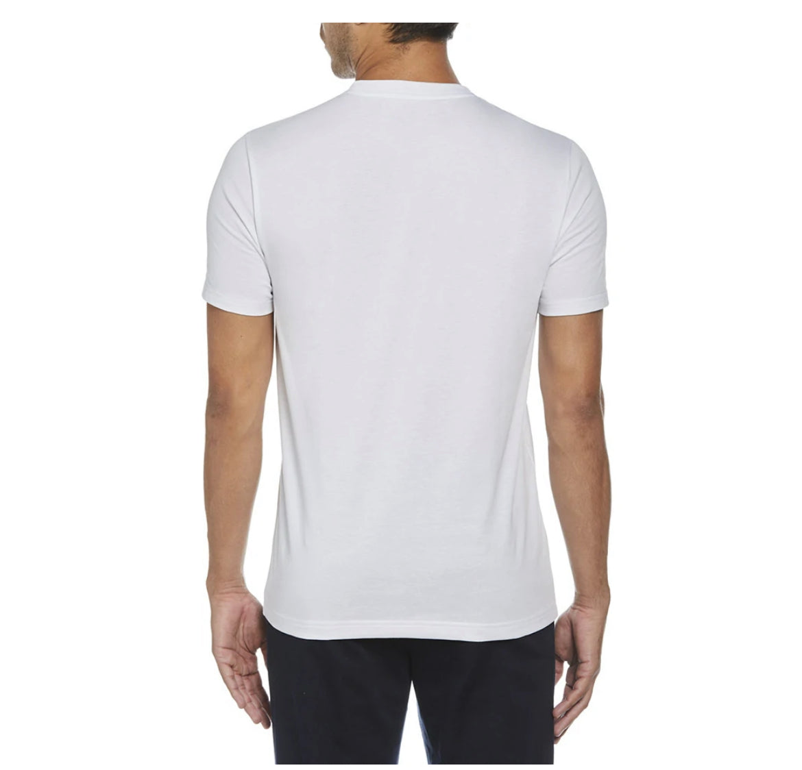 Penguin T-Shirt Pocket Moda Blanca