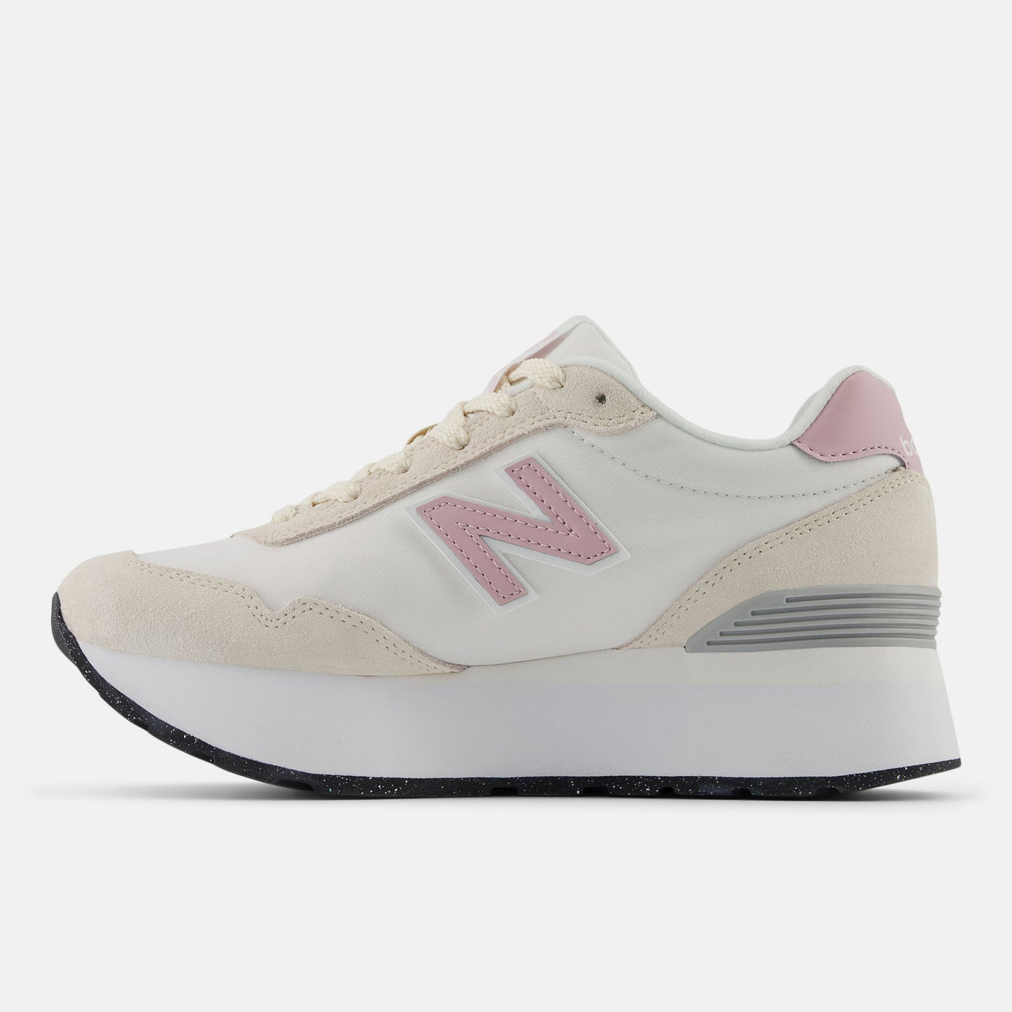 New Balance 515 suela alta beige / rosado