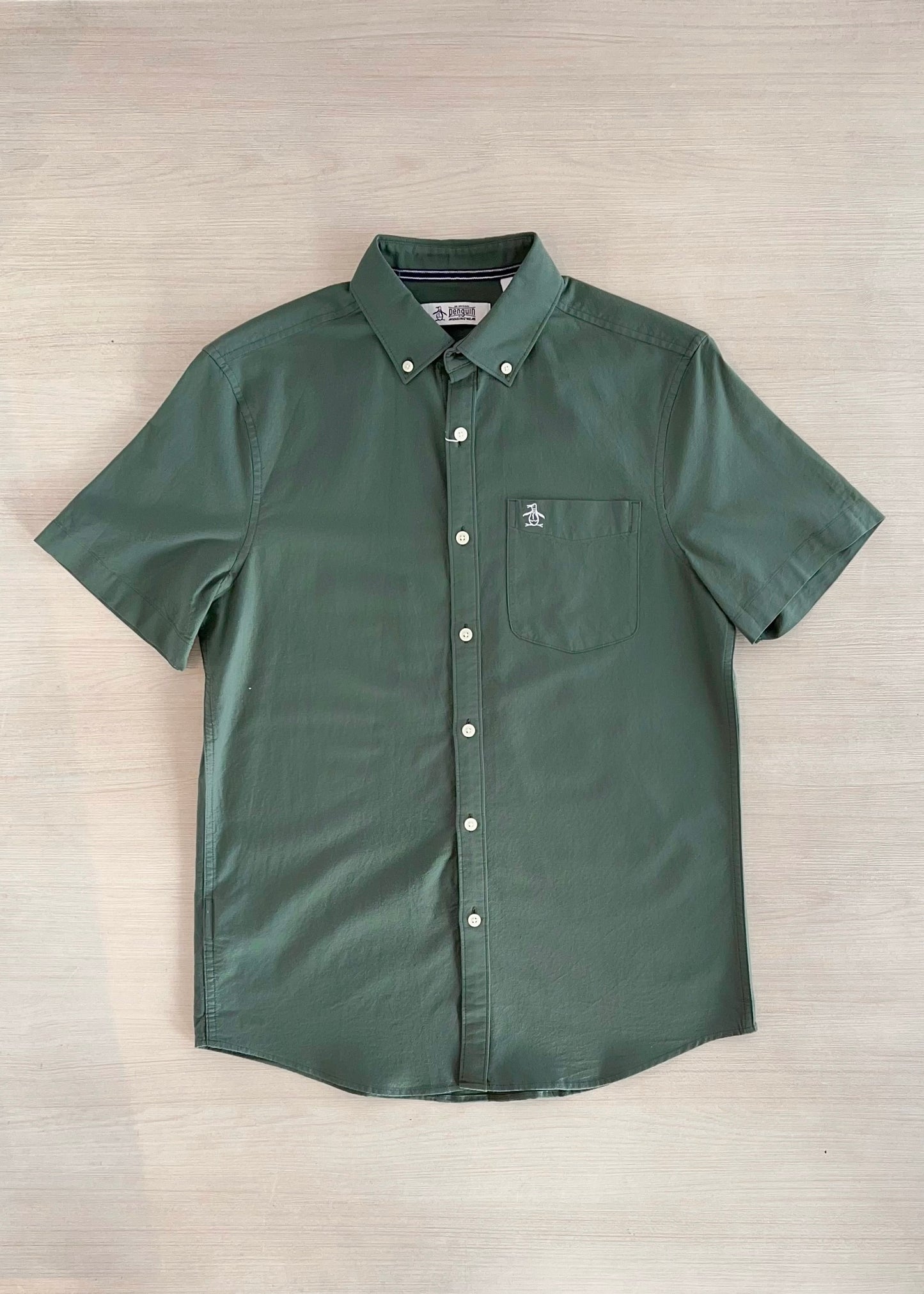 Penguin Short Sleeve Oxford Laurel