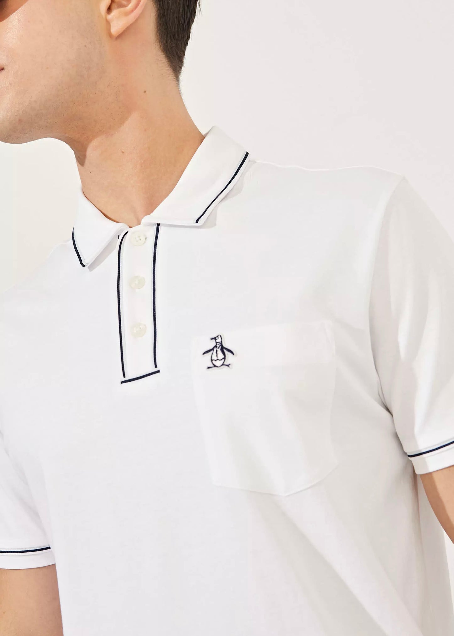 Earl Penguin White Polo Type