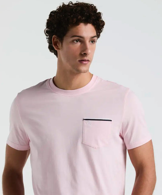 Penguin T-Shirt Pocket Rosa
