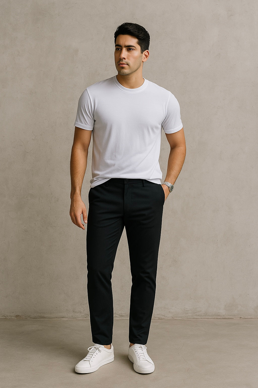 Black Manhattan pants