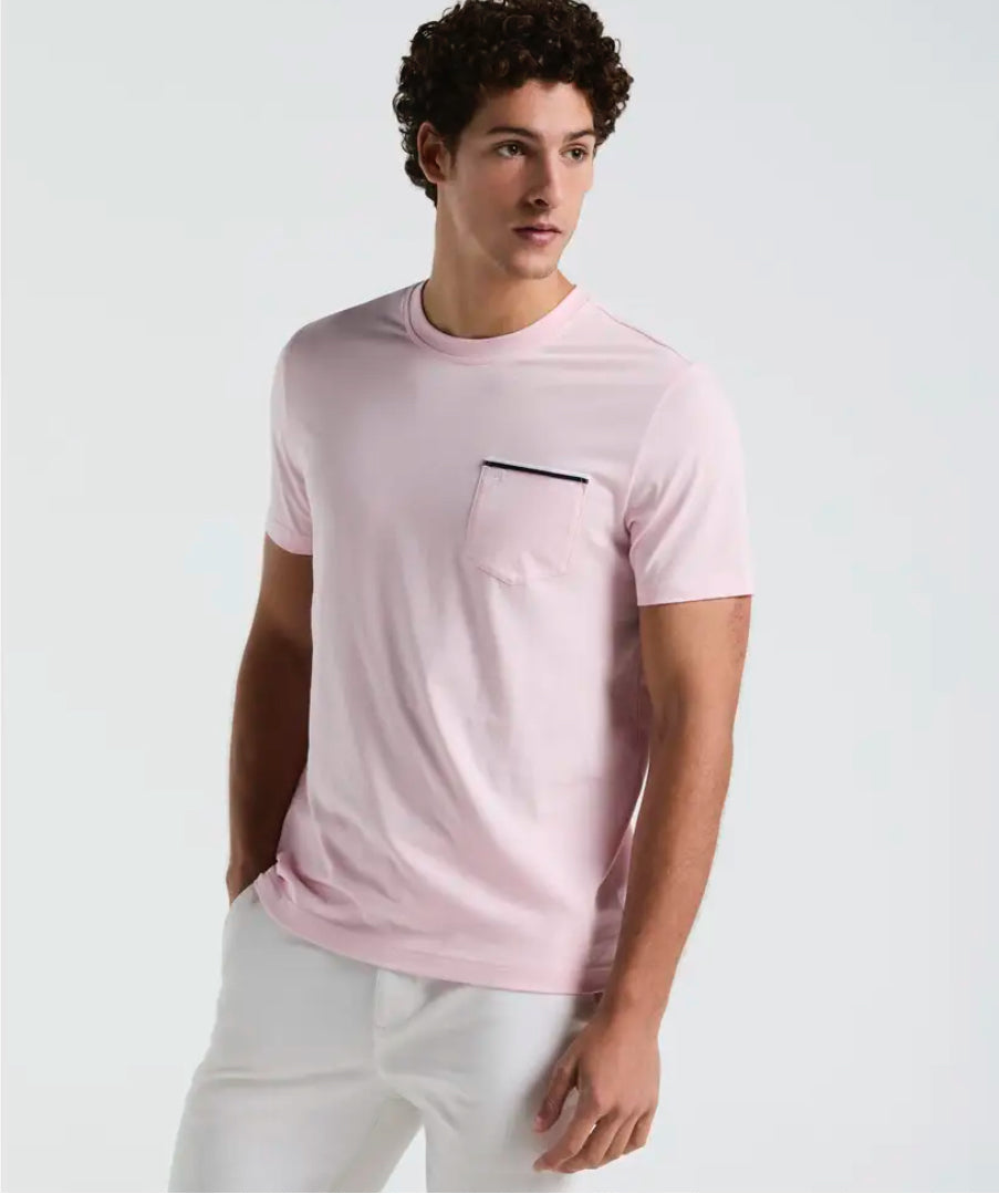 Penguin T-Shirt Pocket Rosa