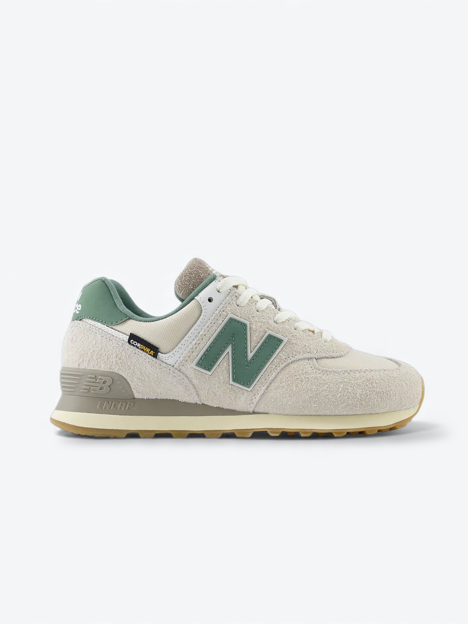 new balance 574 gris y verde