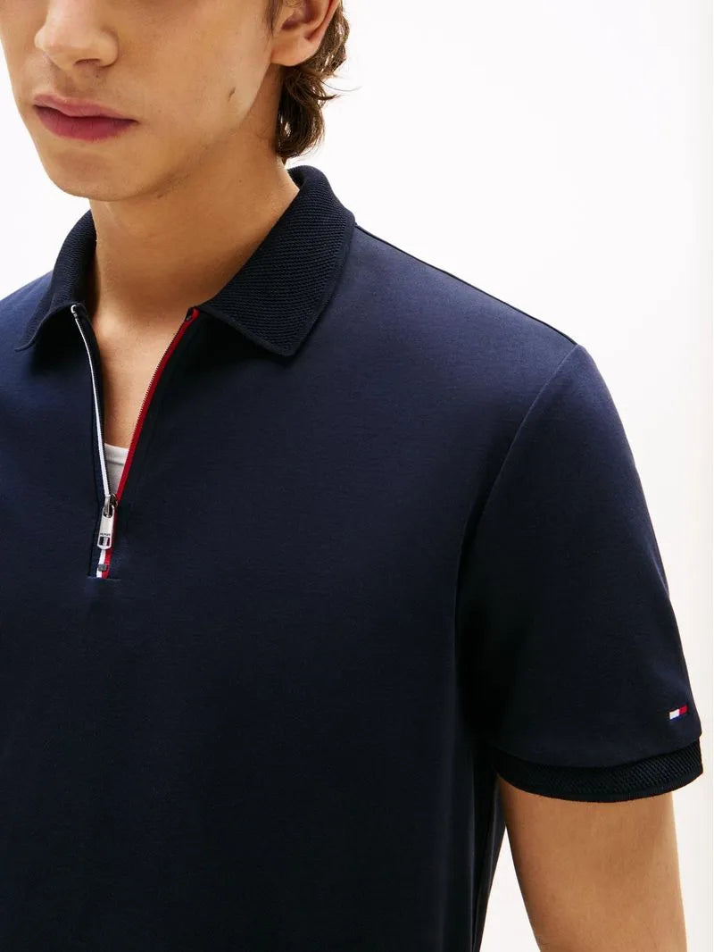 Tommy Hilfiger Tipo Polo Zip Desert Sky