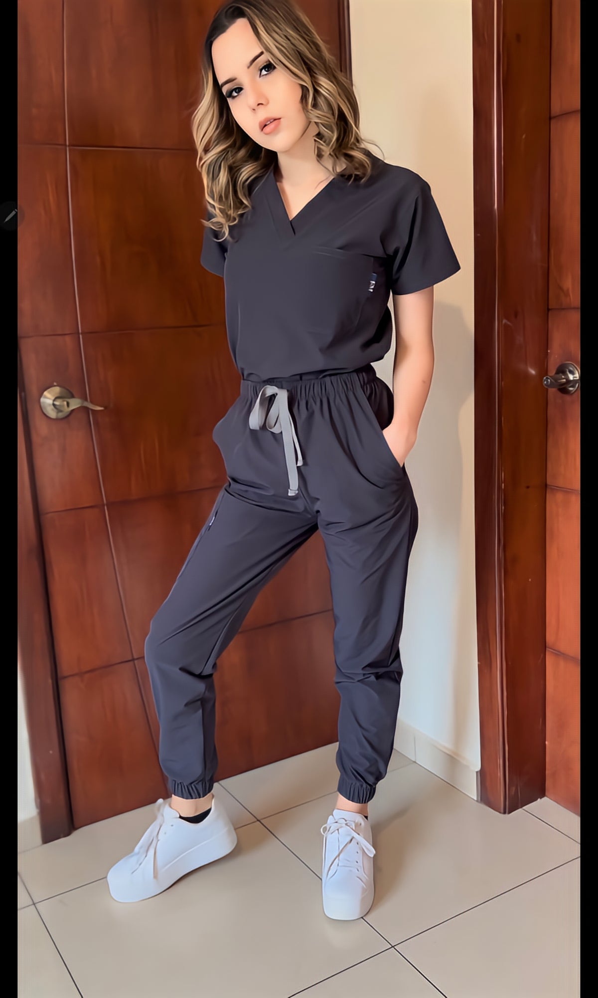 Uniforme dama GRIS