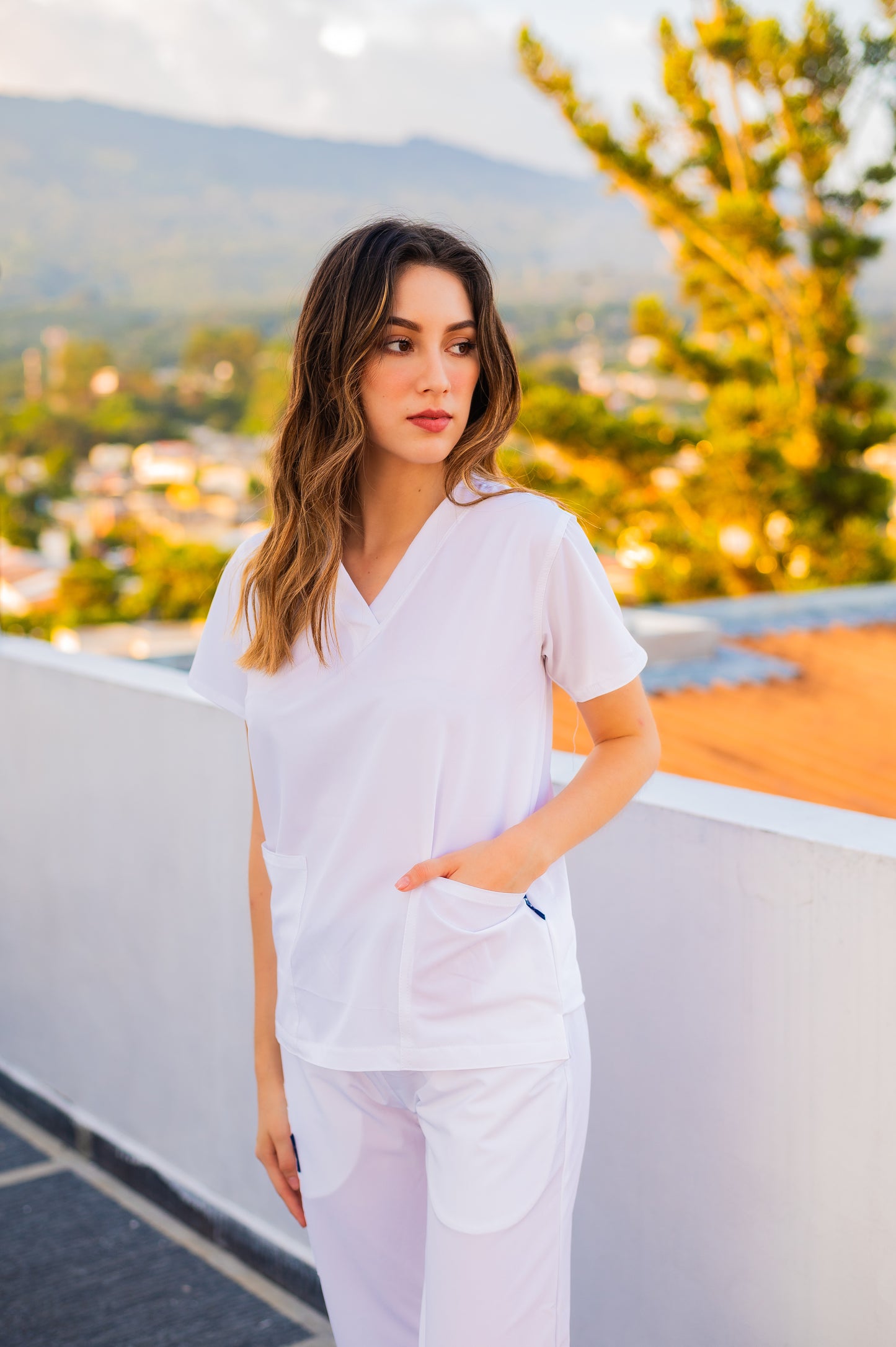 Uniforme dama BLANCO