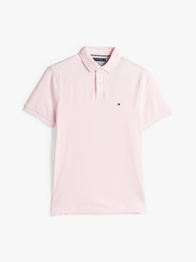 Tommy Tipo Polo Linen Reg Pink