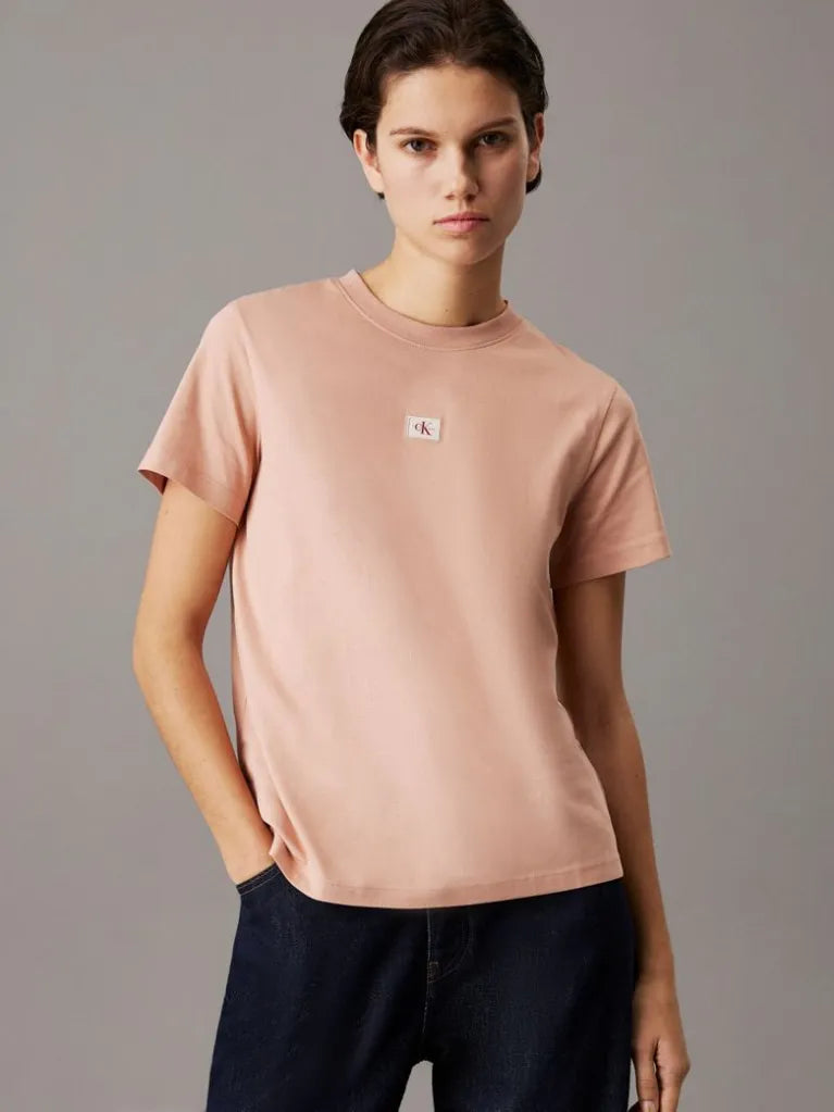 Calvin Klein T-Shirt Dama Regular Jersey Tucany