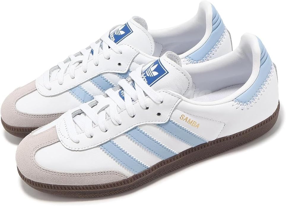 Adidas Samba OG White Clear Sky Blue