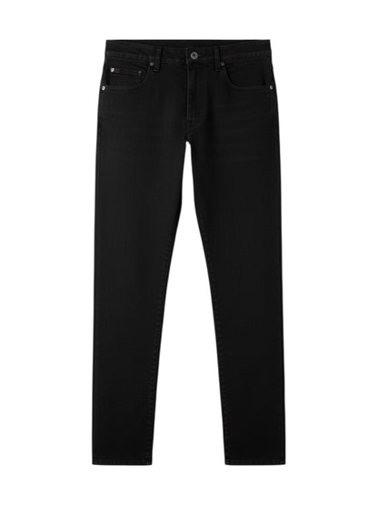 Manhattan Pantalón Casual 5 Pocket Tencel Slim Fit Negro