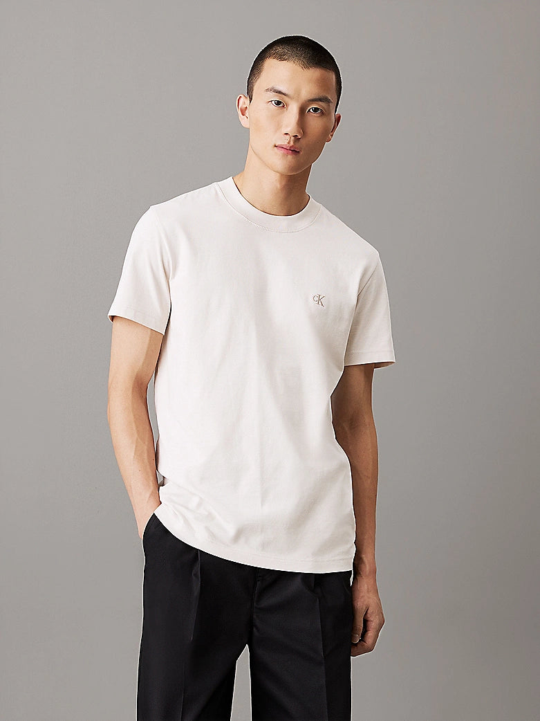 Calvin Klein T-Shirt Relaxed Tee Ivory