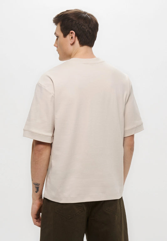 Calvin Klein T-Shirt Oversize Moonbeam