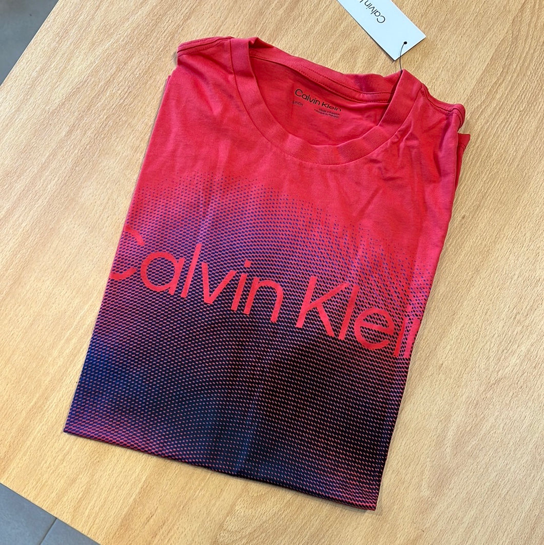 Calvin Klein T-Shirt rojo degradado