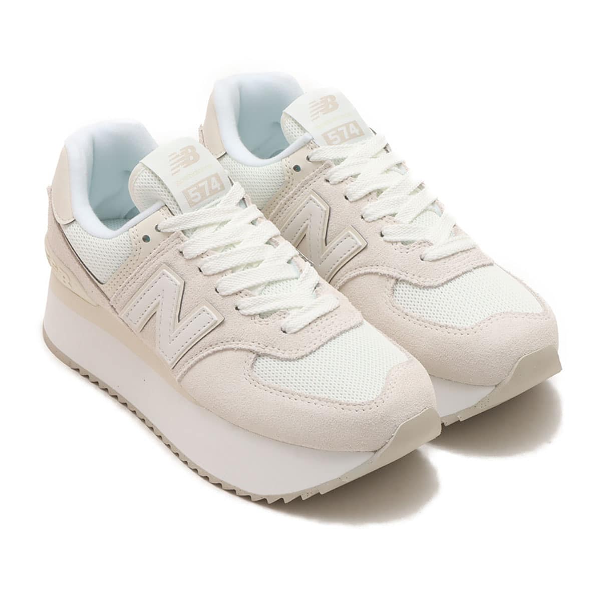 New Balance 574 Plataforma Beige