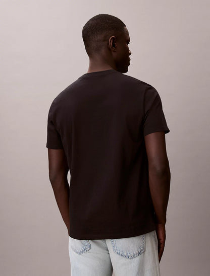 Calvin Klein T-Shirt Monogram Logo Negra