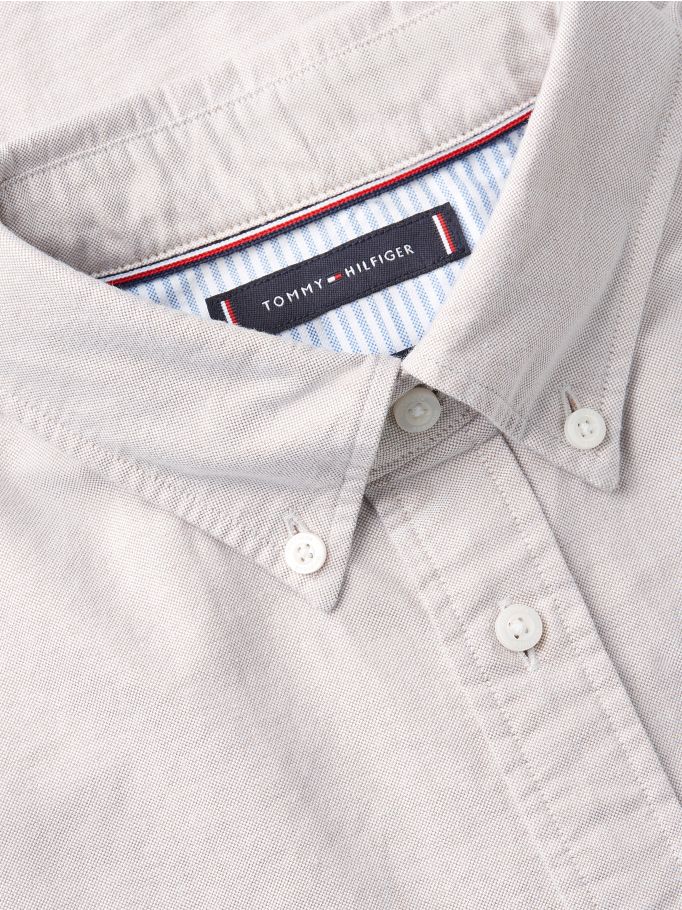 Tommy Hilfiger Camisa Manga Larga Oxford Safari Canvas