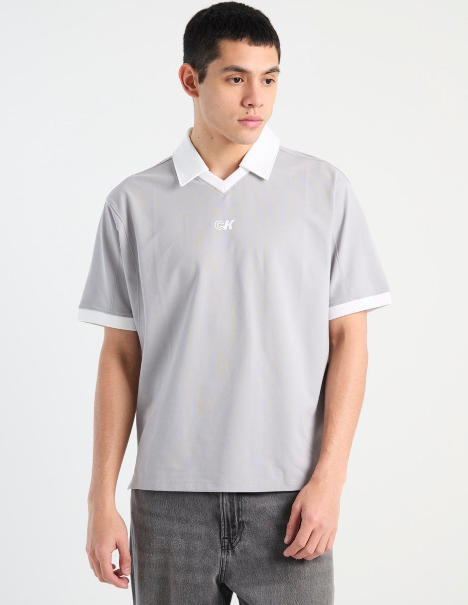 Calvin Klein Jeans Tipo Polo Sport Gris