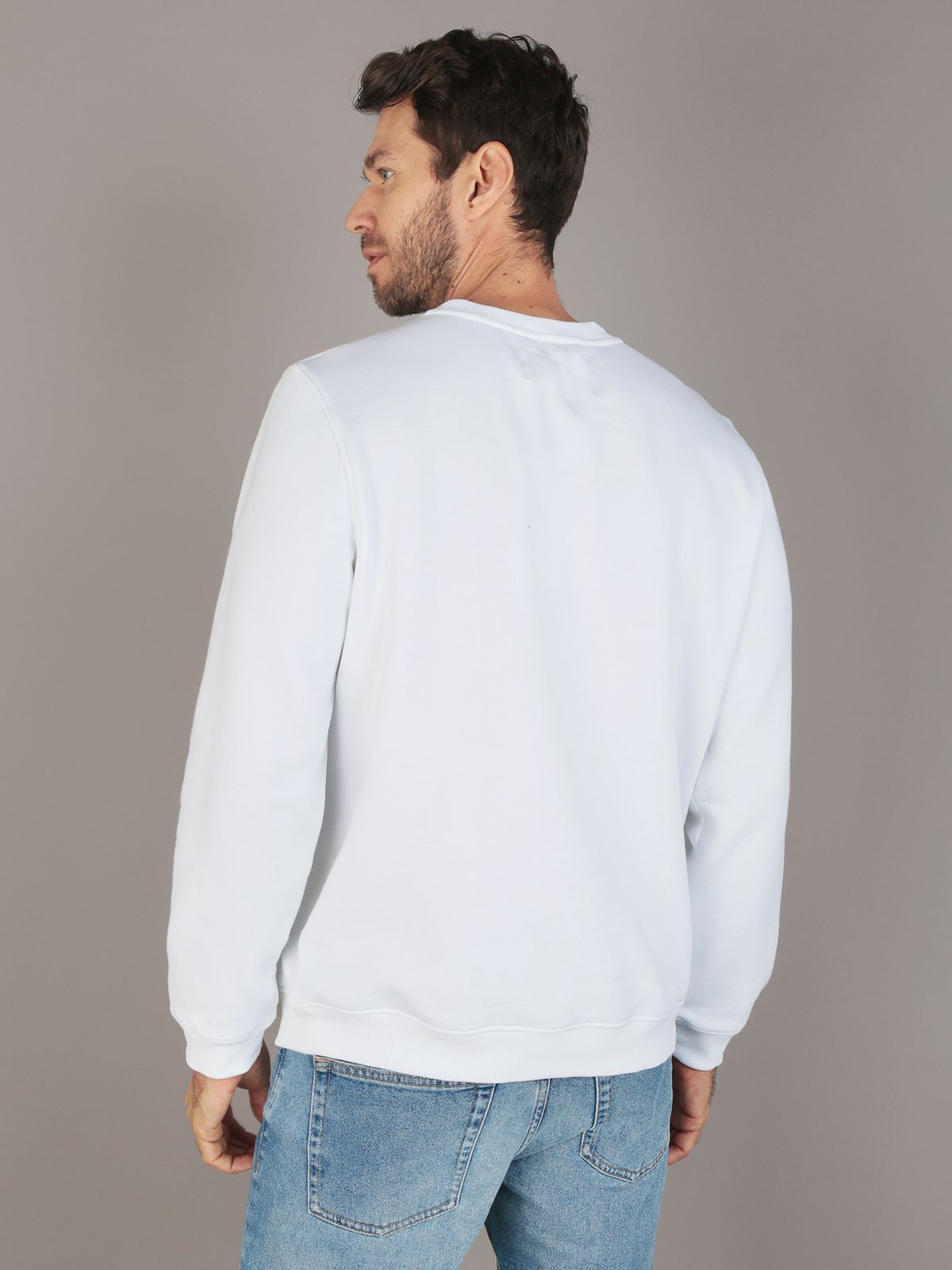 Calvin Klein Sueter Caballero Blanco