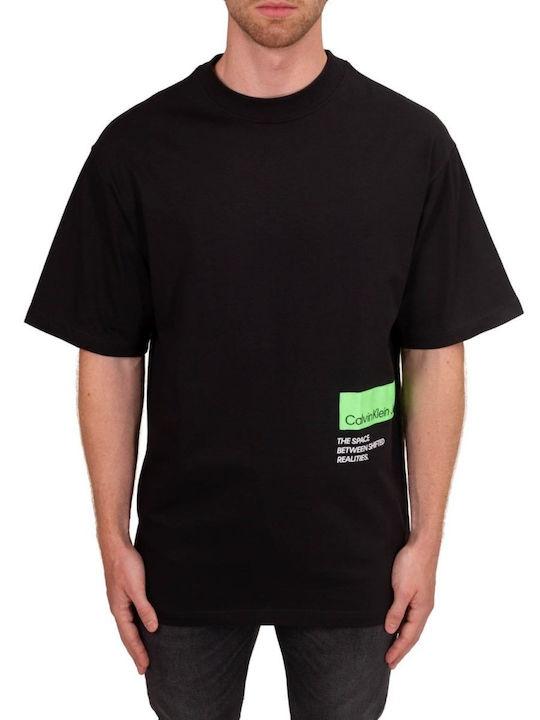 Calvin Klein t-shirt oversize CK Black