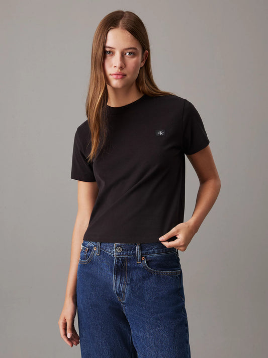 Calvin Klein Women's Blouse CK Small Logo