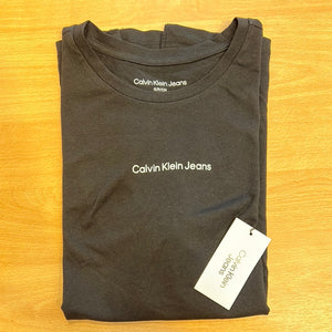Calvin Klein t-Shirt Dama negro logo blanco