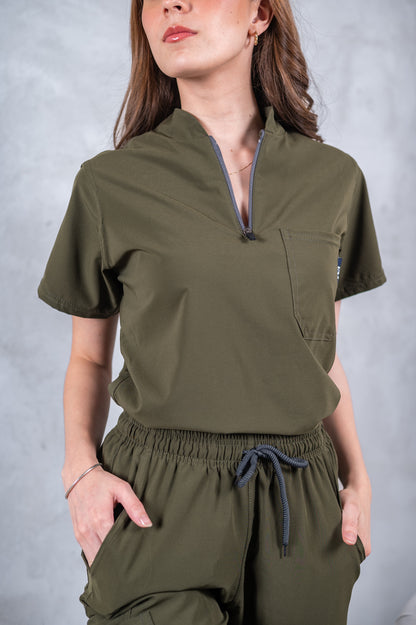 Uniforme dama VERDE MUSGO