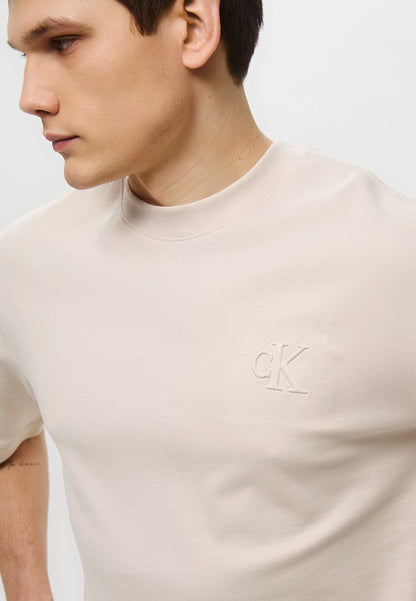 Calvin Klein T-Shirt Oversize Moonbeam