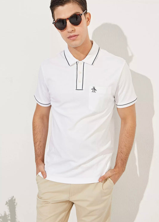 Penguin Tipo Polo Earl Blanca