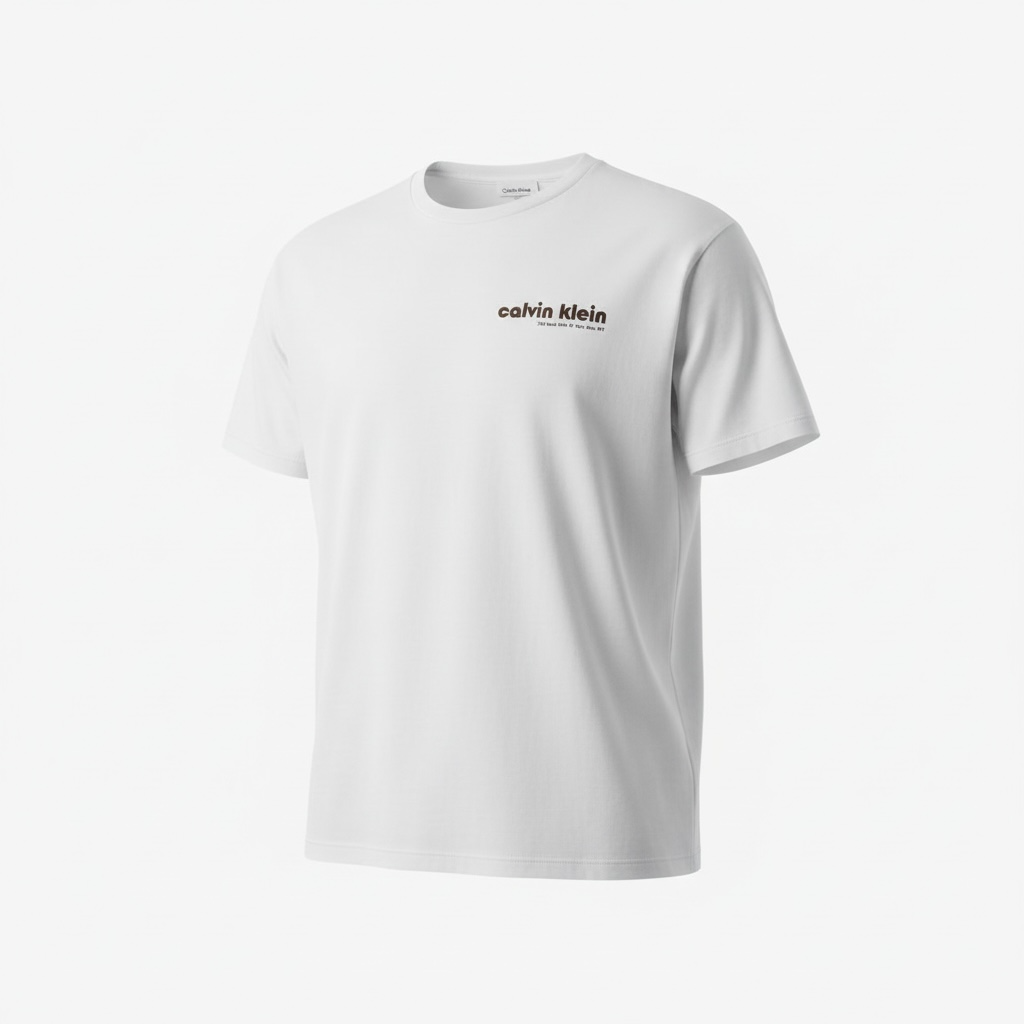 Calvin Klein T Shirt Oversize Logo Bordado