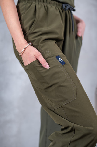 Uniforme dama VERDE MUSGO