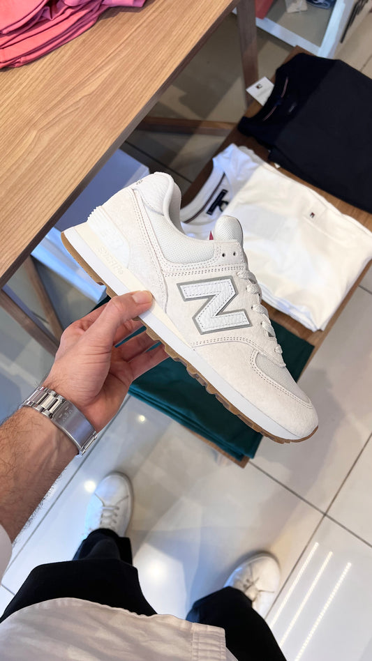 New Balance 574 White Caballero