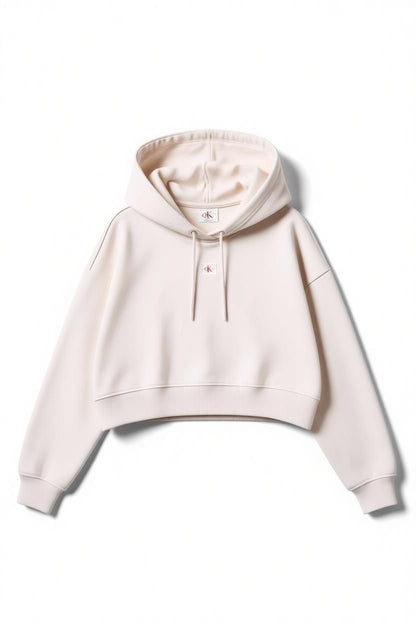 Calvin Klein Sueter Dama Crop Holgado Vintage