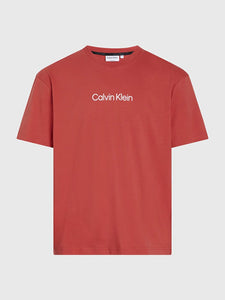 Tshirt Calvin Klein baked apple logo blanco