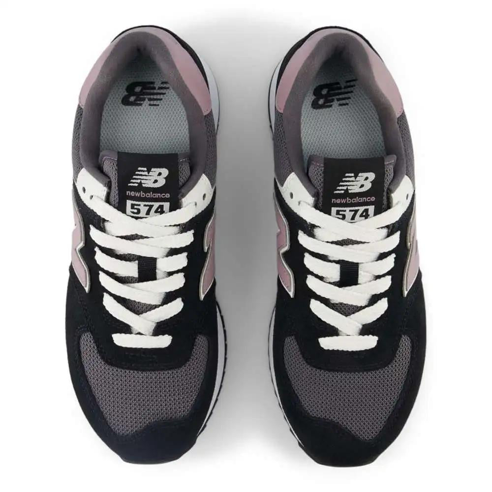 New Balance 574 Black/Pink