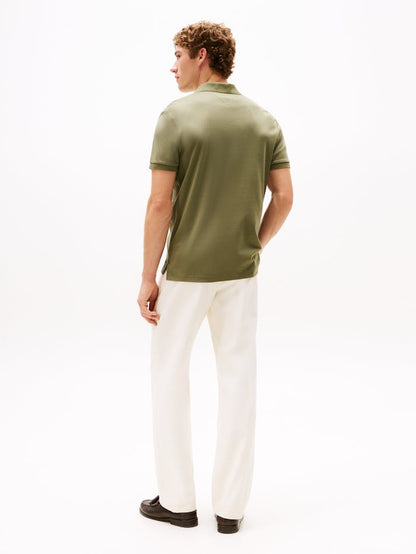 Tommy Hilfiger Tipo Polo Regular Fit Botones Battle Green