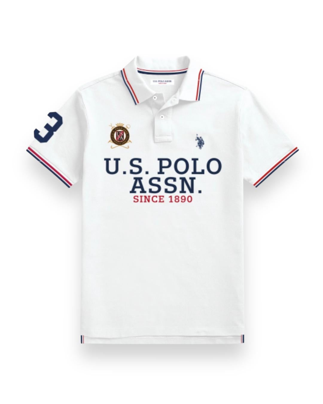 Us Polo Tipo Polo blanca diseño