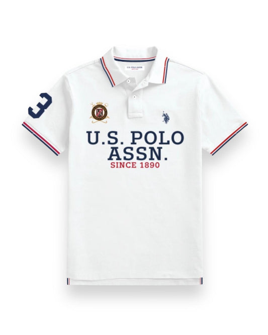 Us Polo Tipo Polo blanca diseño